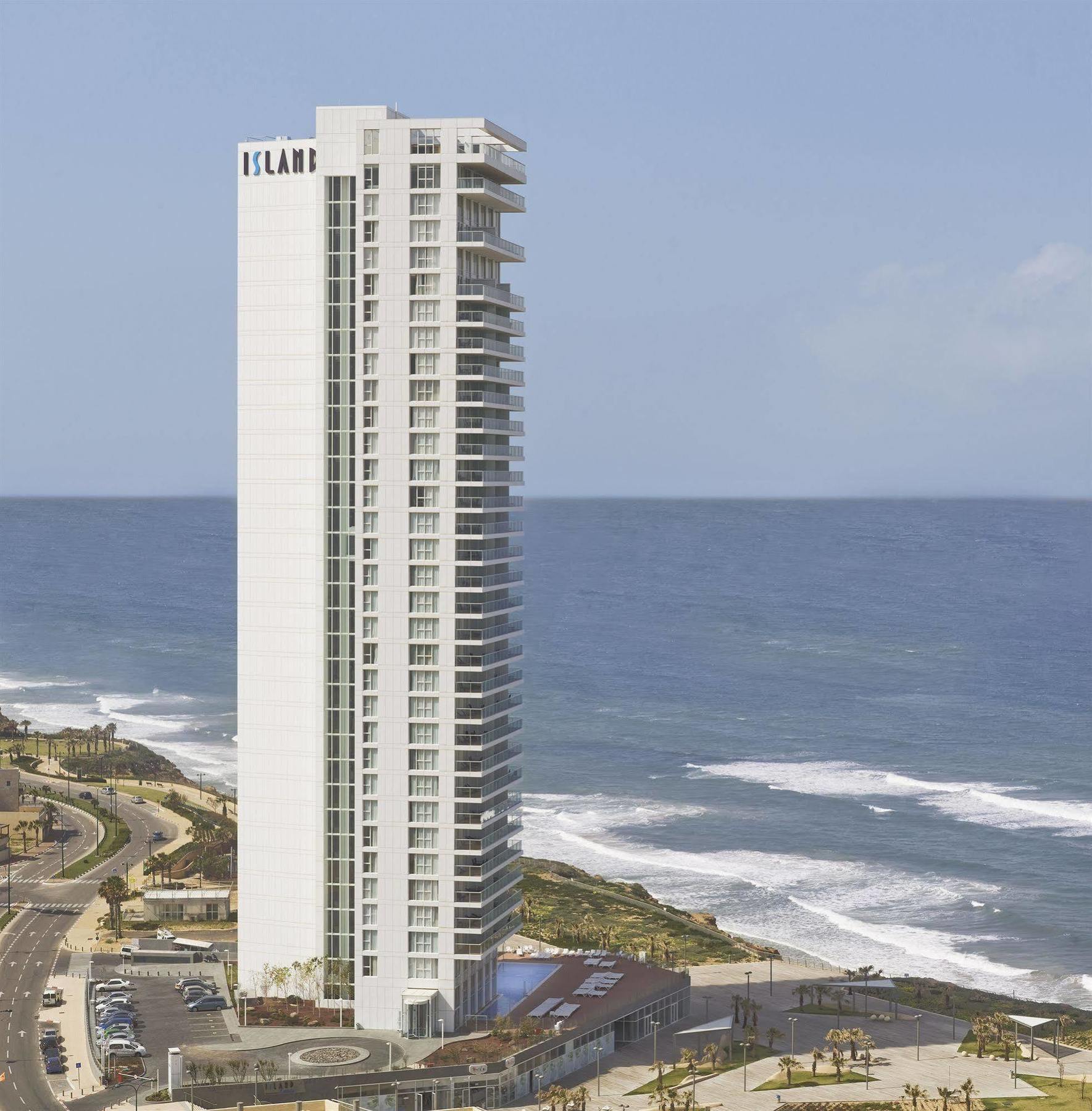 Island Luxurious Suites Hotel And Spa Netanya Exteriör bild