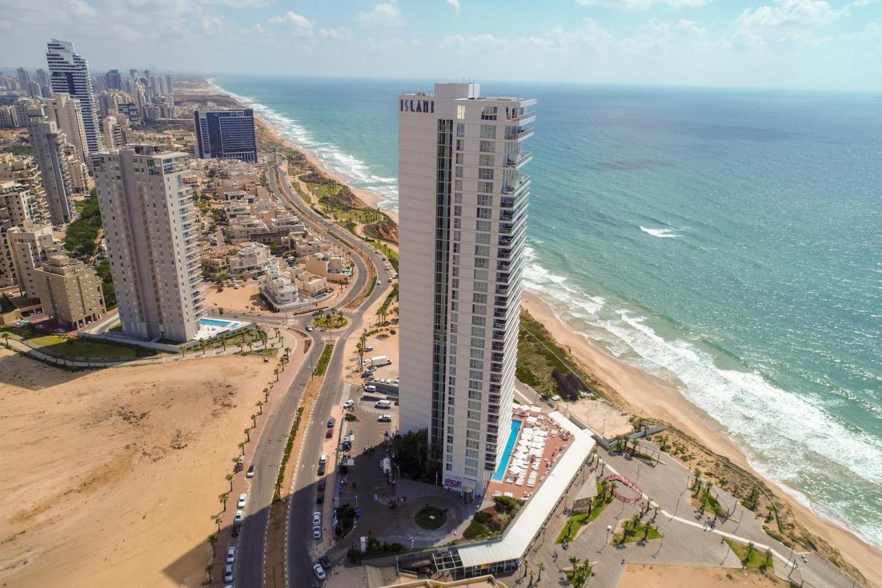 Island Luxurious Suites Hotel And Spa Netanya Exteriör bild